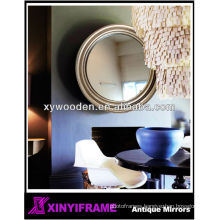 wooden round wall mirrors